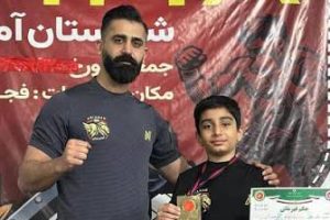 مسابقات ام ام ای در شهرستان آمل رزمی